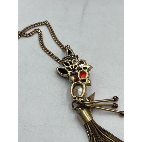 J.‎ Crew Iridescent Pink Rhinestone
Star Tassel Charm Pendant
Necklace - Picture 13 of 16